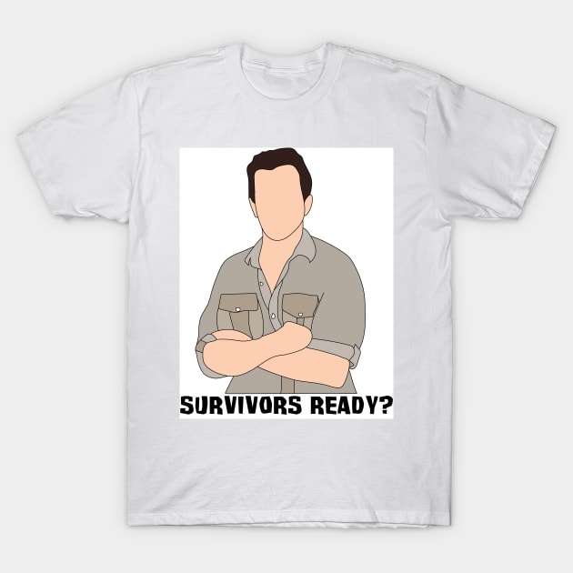 Survivors Ready? T-Shirt by katietedesco